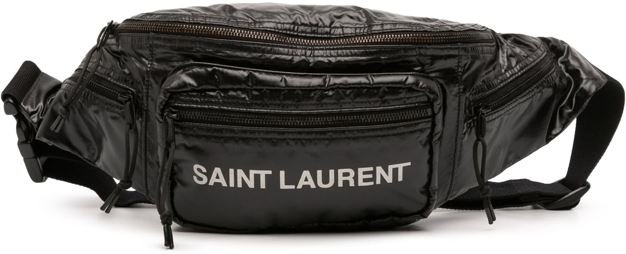 Saint Laurent Nylon Nuxx Belt Bag Zwart