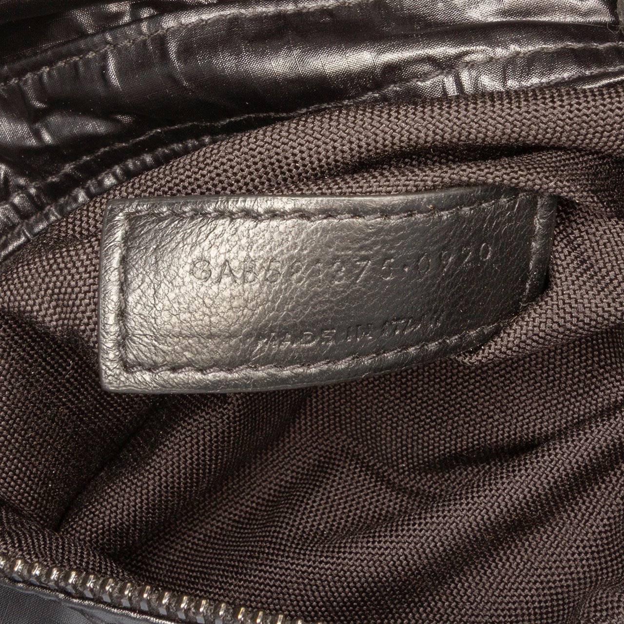 Saint Laurent Nylon Nuxx Belt Bag Zwart