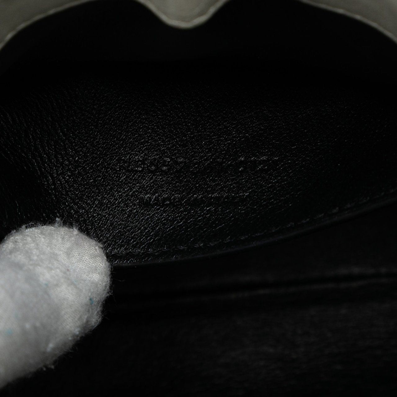 Saint Laurent Quilted Lambskin Monogram Baby Victoire Clutch on Chain Wit