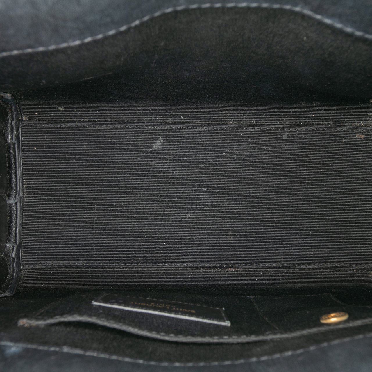 Saint Laurent Nano Patent Sac de Jour Satchel Zwart