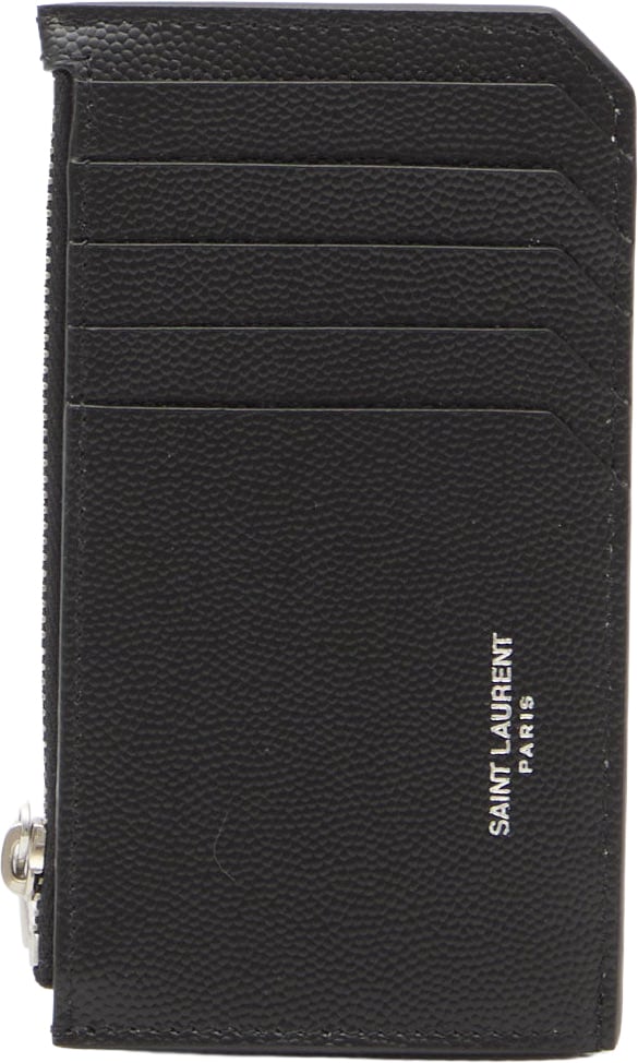 Saint Laurent Fragments cardholder Zwart