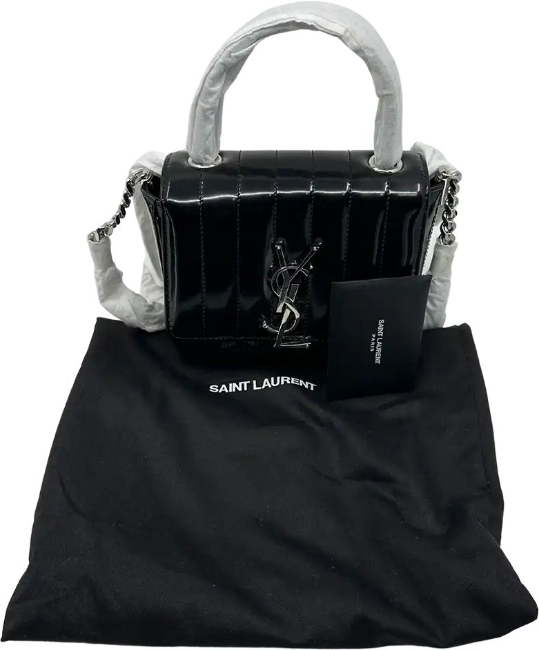 Saint Laurent Saint Laurent YSL Vicky Small patent leather / unworn Divers
