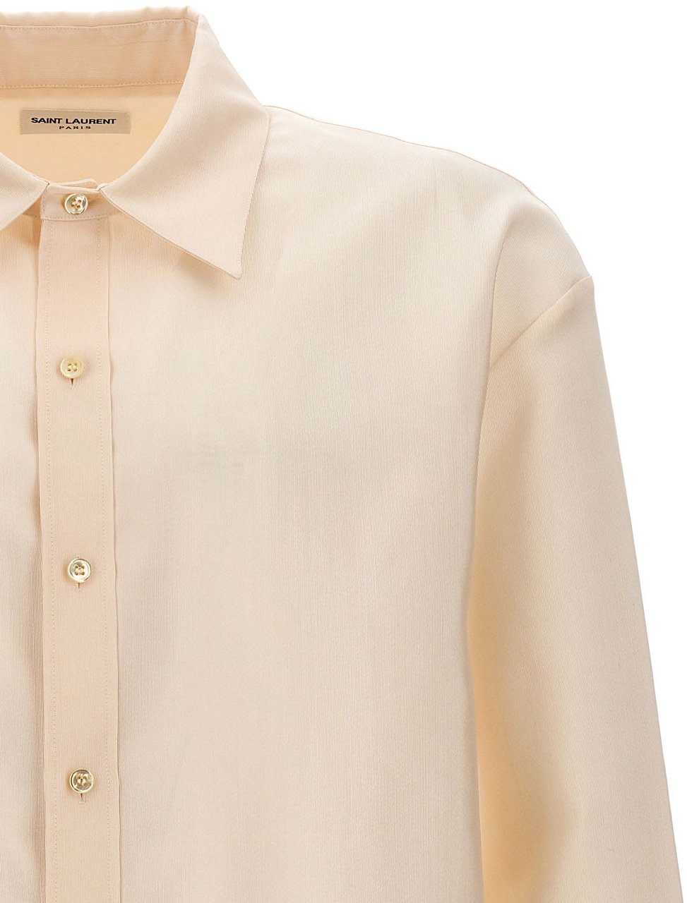 Saint Laurent Beige Acetate Blouse Beige