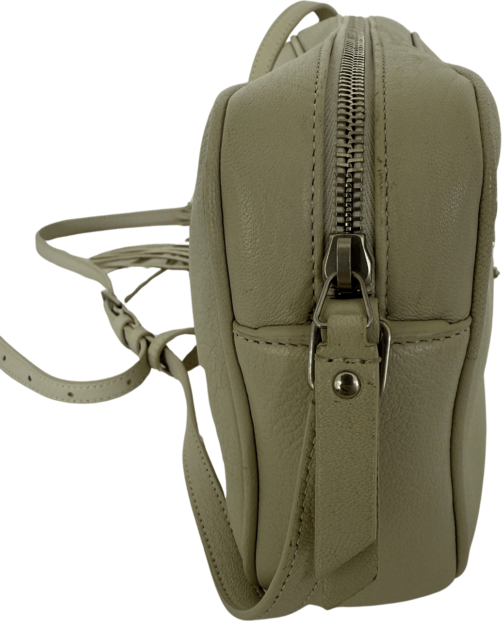 Saint Laurent Yves Saint Laurent Lou Camera Bag Cream White / good Wit