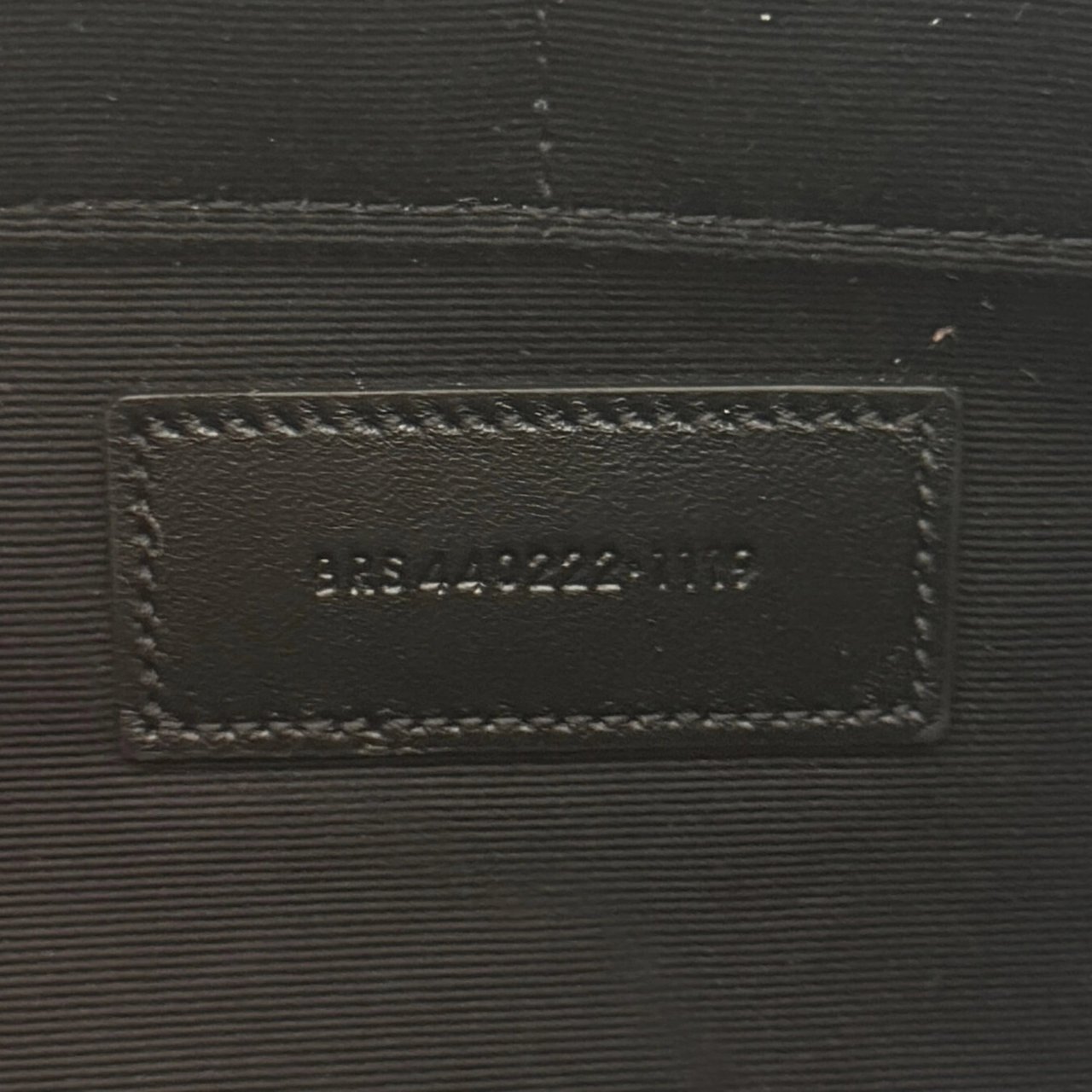 Saint Laurent Saint Laurent Cassandre Matelassé quilted leather document holder Black / very good Zwart