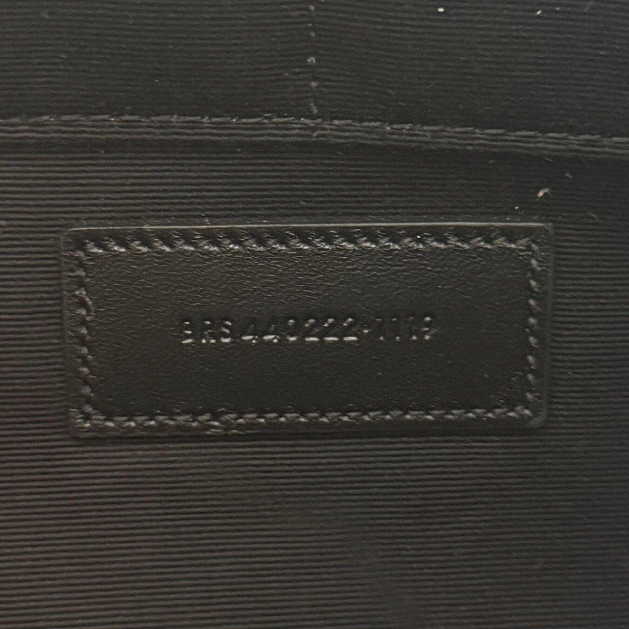 Saint Laurent Saint Laurent Cassandre Matelassé quilted leather document holder Black / very good Zwart