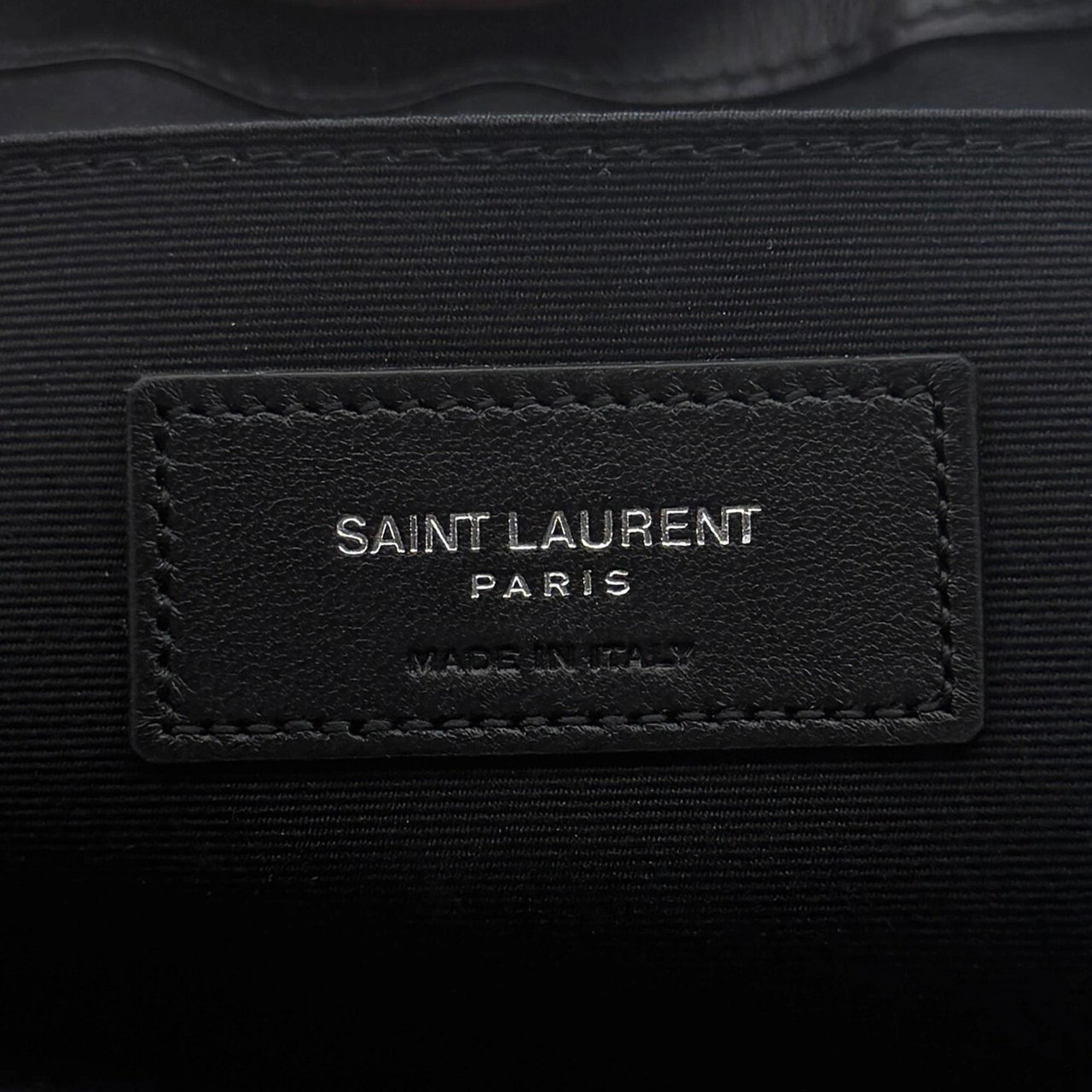 Saint Laurent Saint Laurent Cassandre Matelassé quilted leather document holder Black / very good Zwart