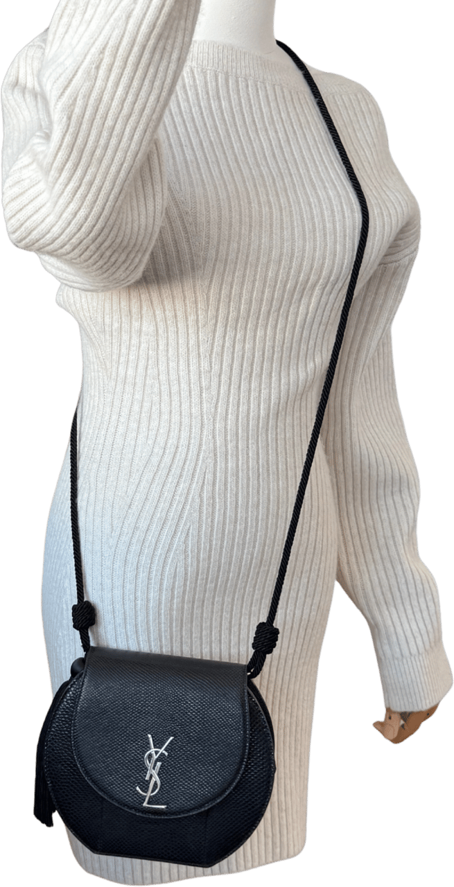 Saint Laurent Saint Laurent Demi Lune Minaudiere Black / very good Zwart