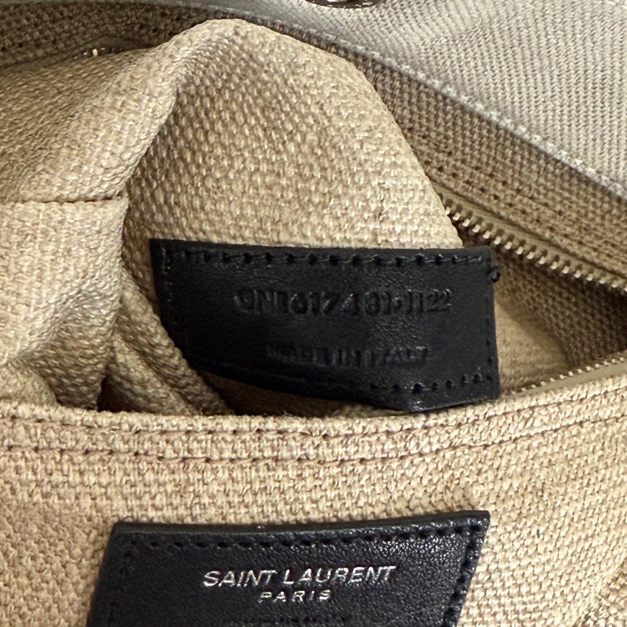 Saint Laurent Saint Laurent Tote Tasche Rive Gauche Small Beige / neuwertig Beige