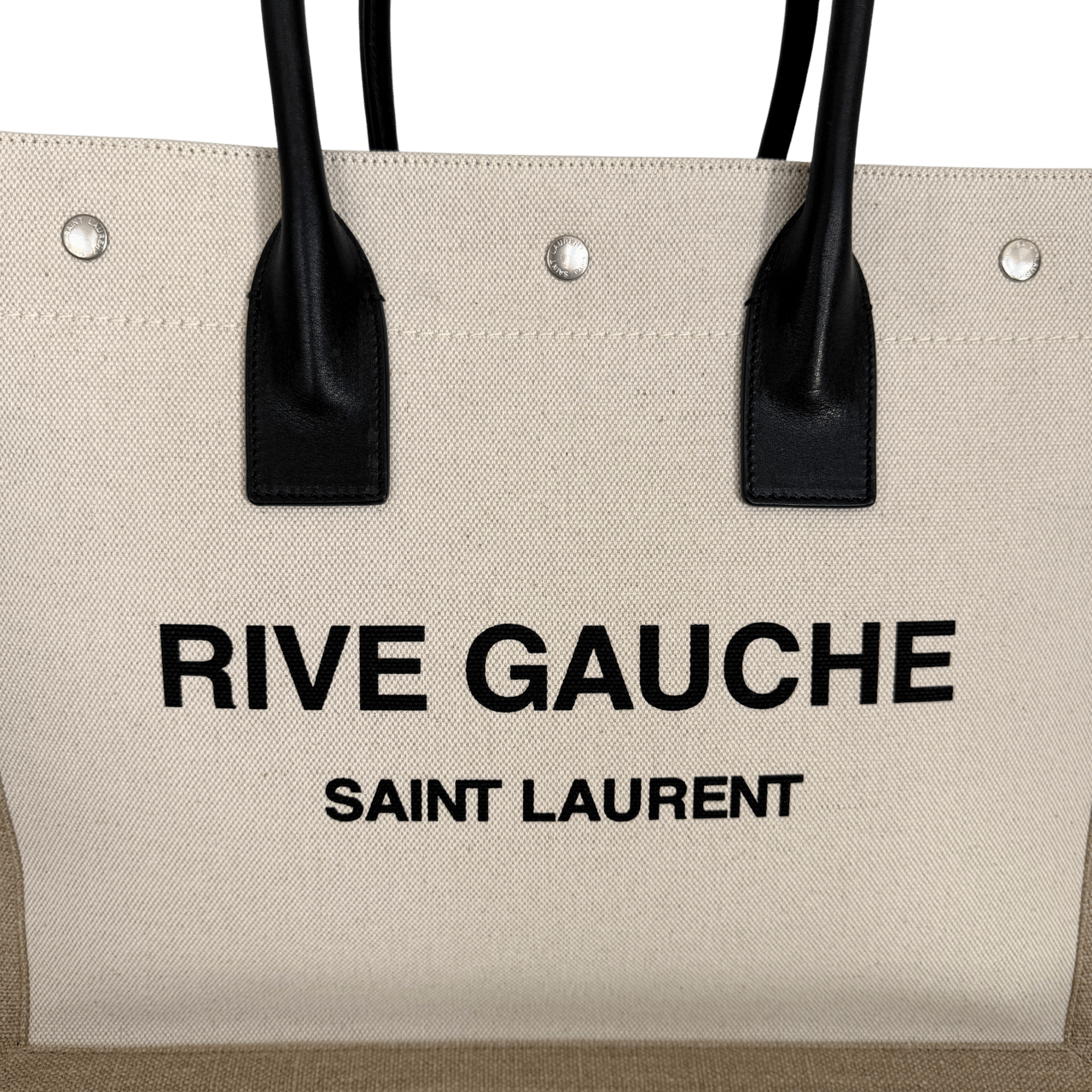 Saint Laurent Saint Laurent Tote Tasche Rive Gauche Small Beige / neuwertig Beige