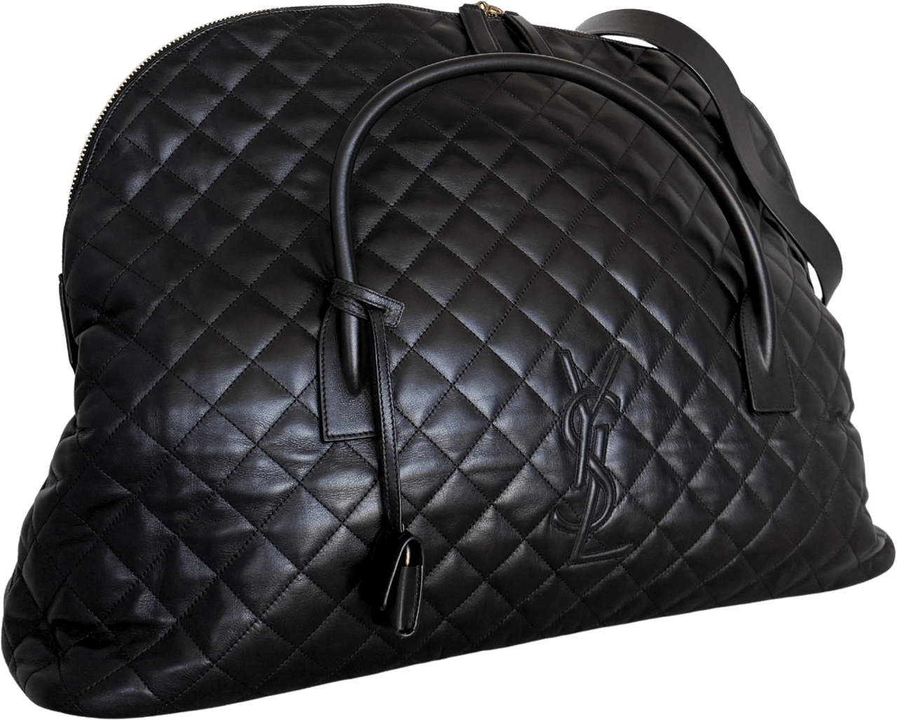 Saint Laurent Saint Laurent ES Giant Quilted Duffle Bag Reisetasche Schwarz / neuwertig Zwart