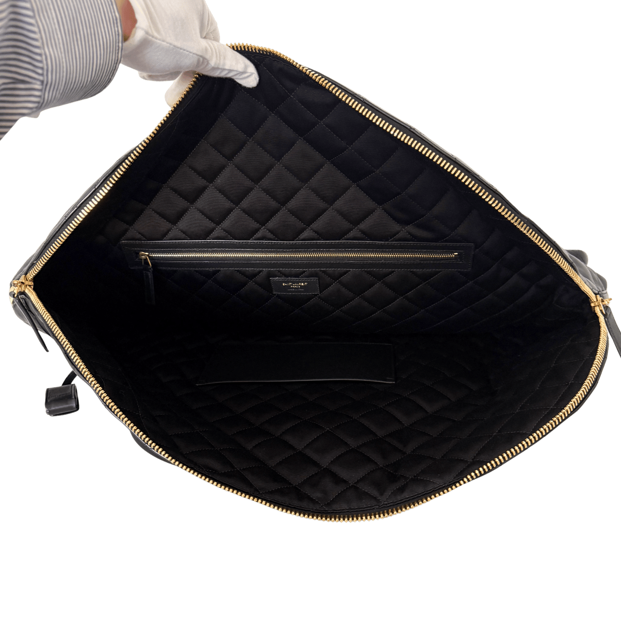 Saint Laurent Saint Laurent ES Giant Quilted Duffle Bag Reisetasche Schwarz / neuwertig Zwart