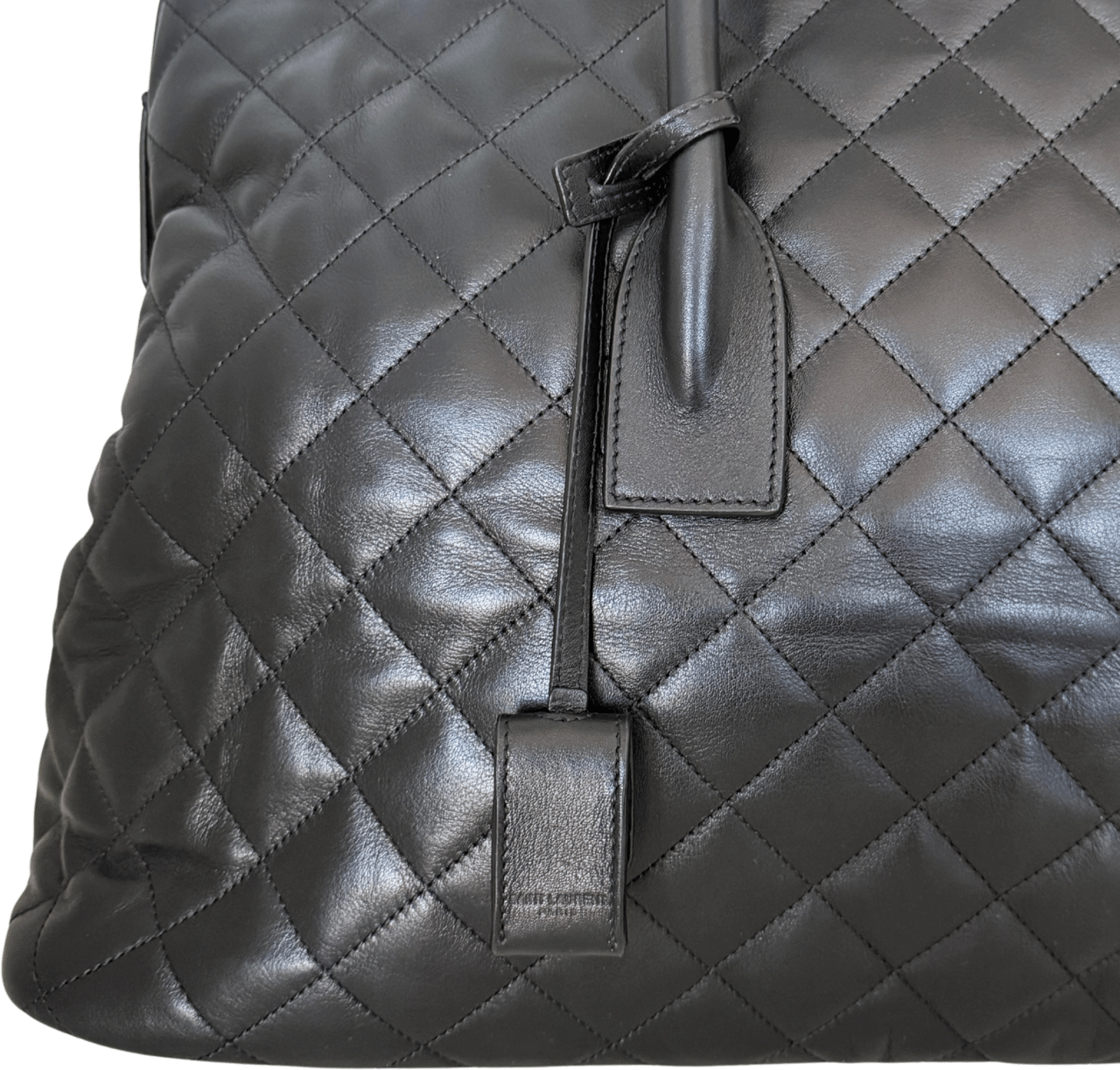 Saint Laurent Saint Laurent ES Giant Quilted Duffle Bag Reisetasche Schwarz / neuwertig Zwart