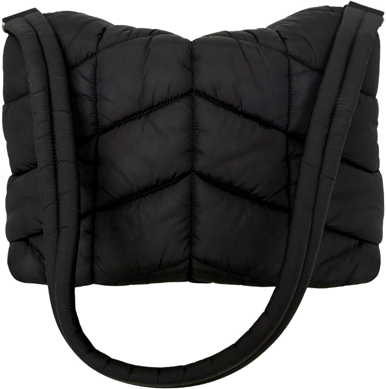 Saint Laurent Saint Laurent LouLou Puffer Bag Medium Econyl All Black / sehr gut Zwart