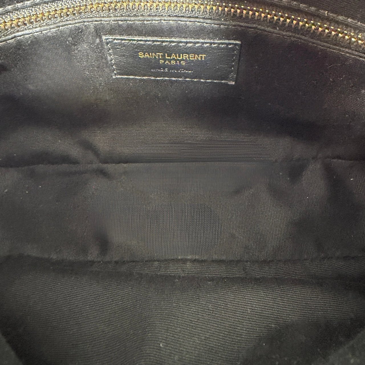 Saint Laurent Victoire Camera Bag Red Lambskin / very good Rood