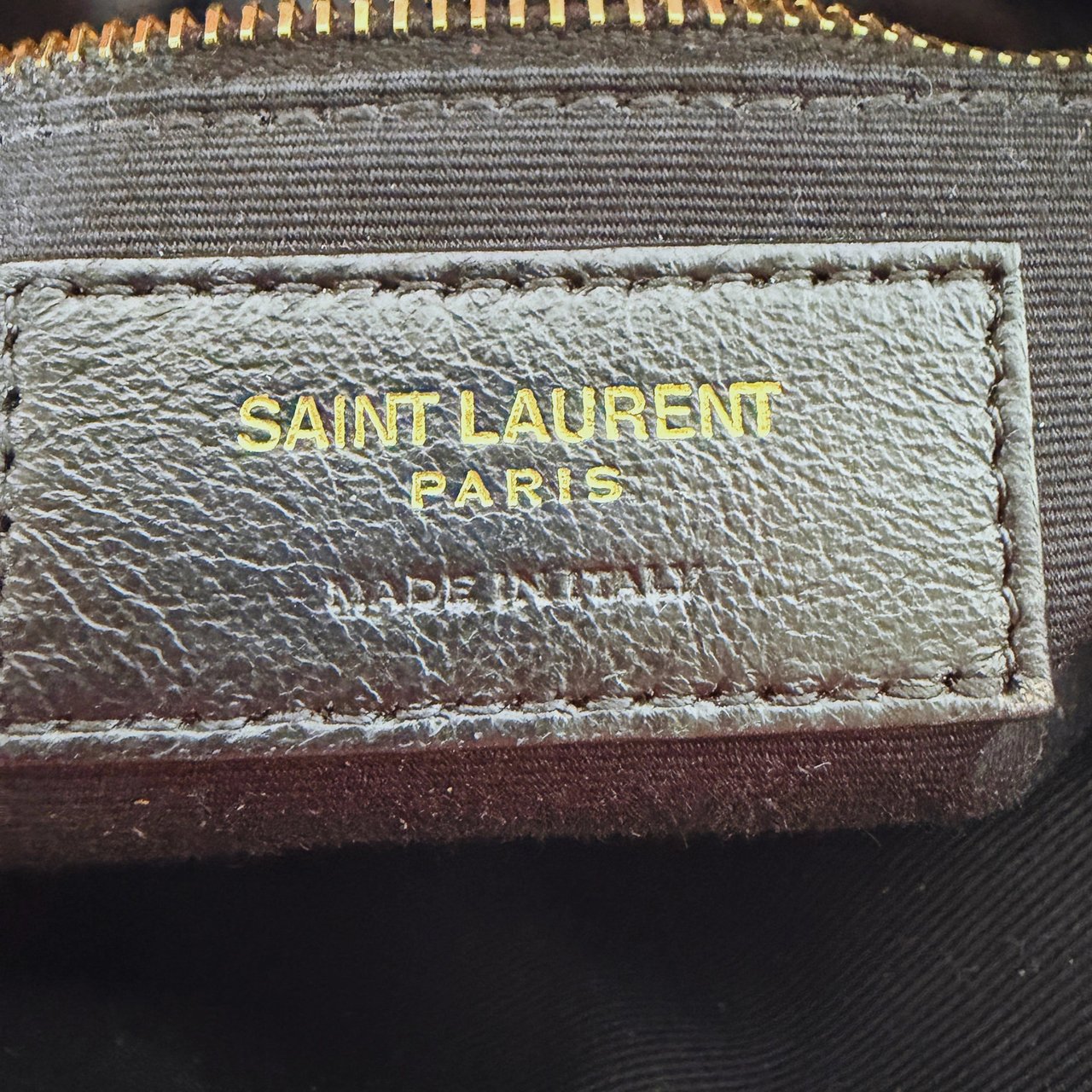 Saint Laurent Victoire Camera Bag Red Lambskin / very good Rood