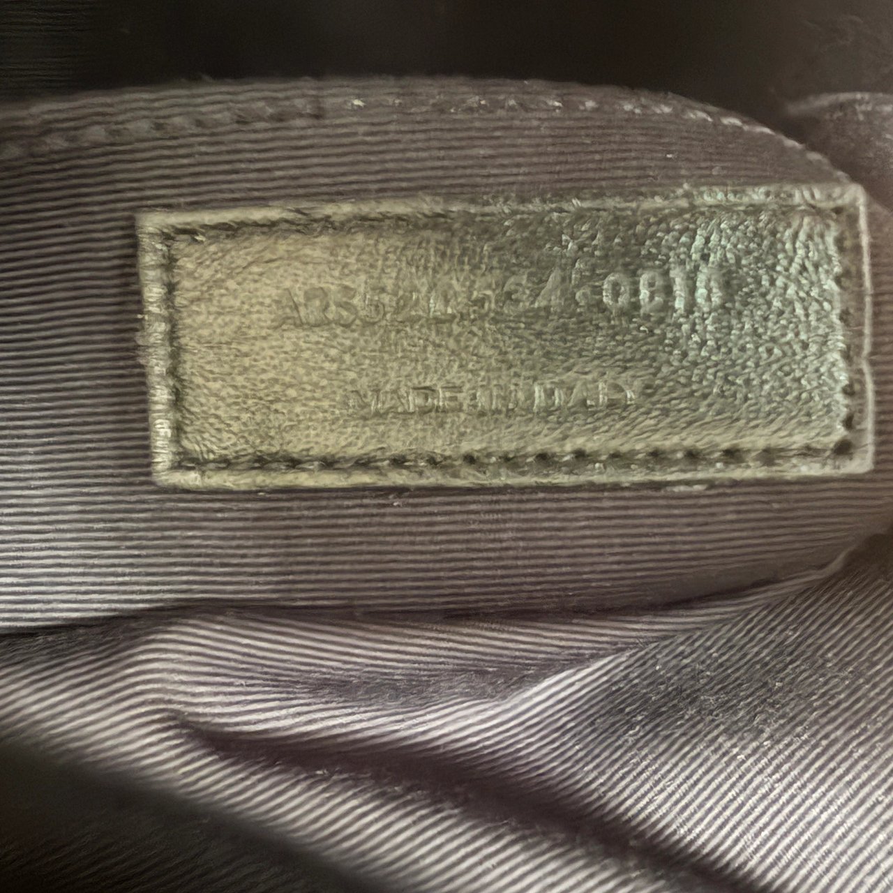 Saint Laurent YSL Lou Camera Bag Black Leather Zwart