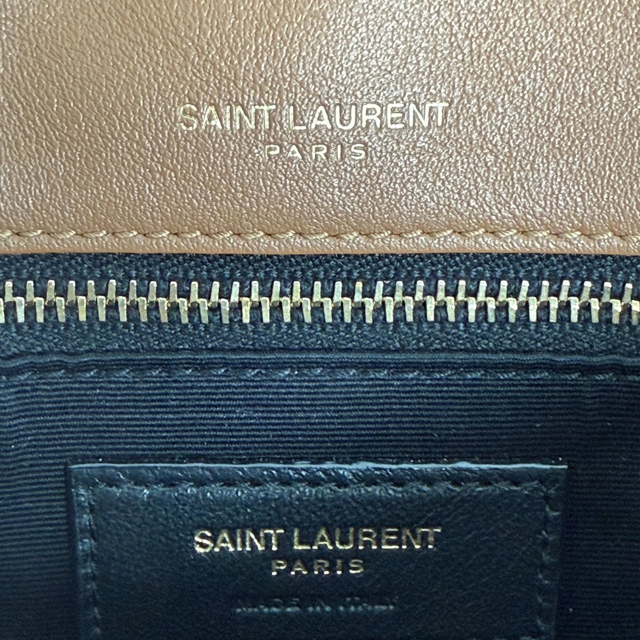 Saint Laurent Niki Denim mittelgroß blau / sehr gut Blauw