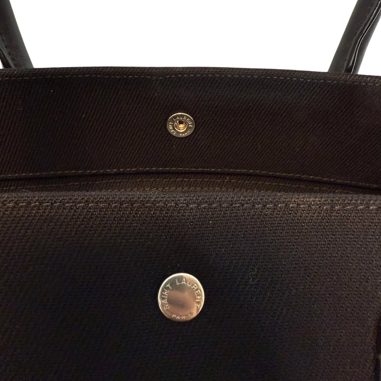 Saint Laurent Large Tote Tasche Rive Gauche Schwarz / neuwertig Zwart