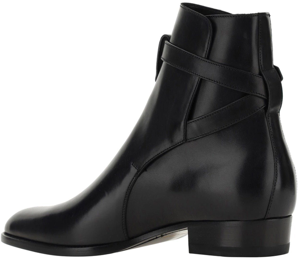 Saint Laurent Saint laurent Wyatt Jodhpur Ankle Boots Zwart