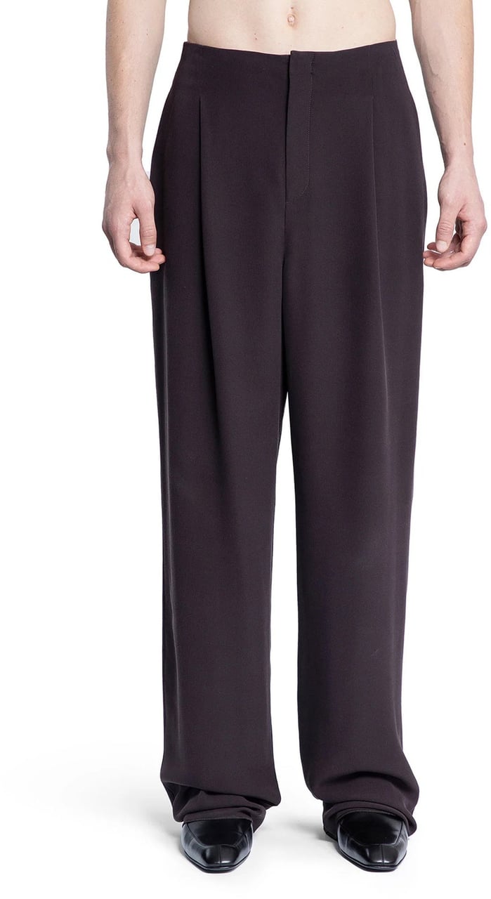 Saint Laurent Saint Laurent Silk Pants Bruin