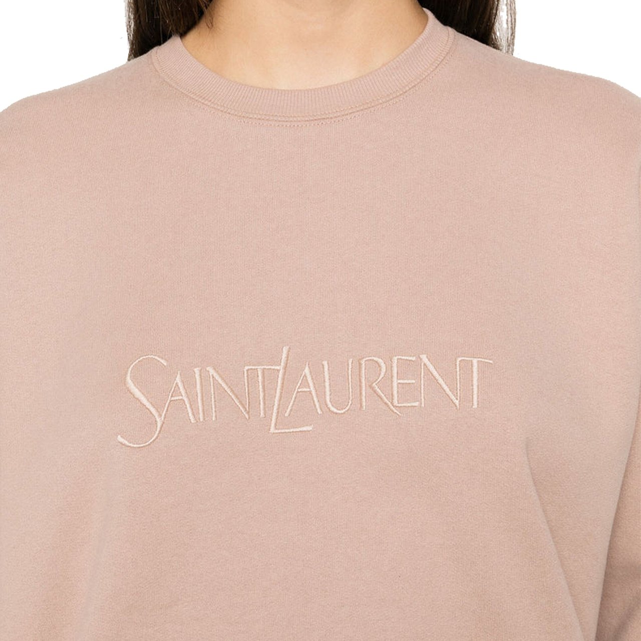 Saint Laurent Cotton Logo Sweatshirt Divers