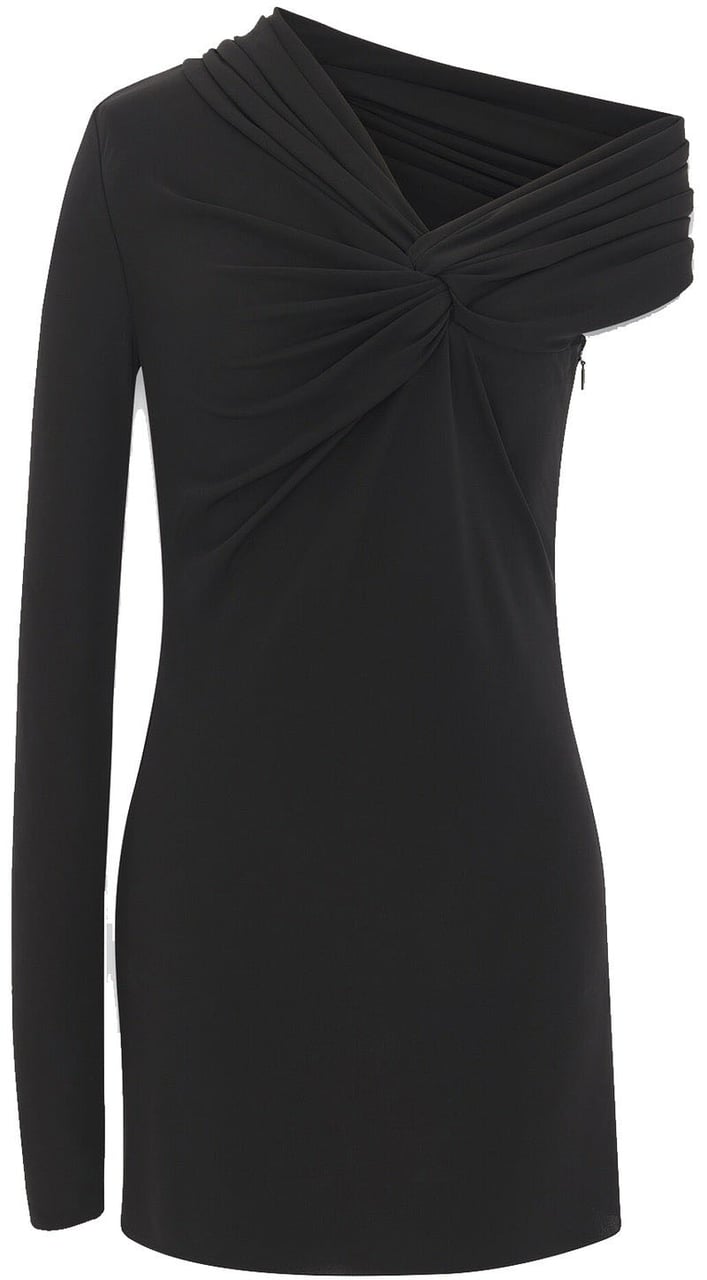 Saint Laurent One Sleeve Dress Divers