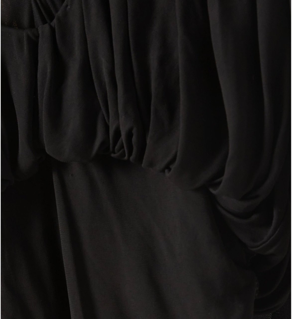 Saint Laurent Mini Draped Dress Divers