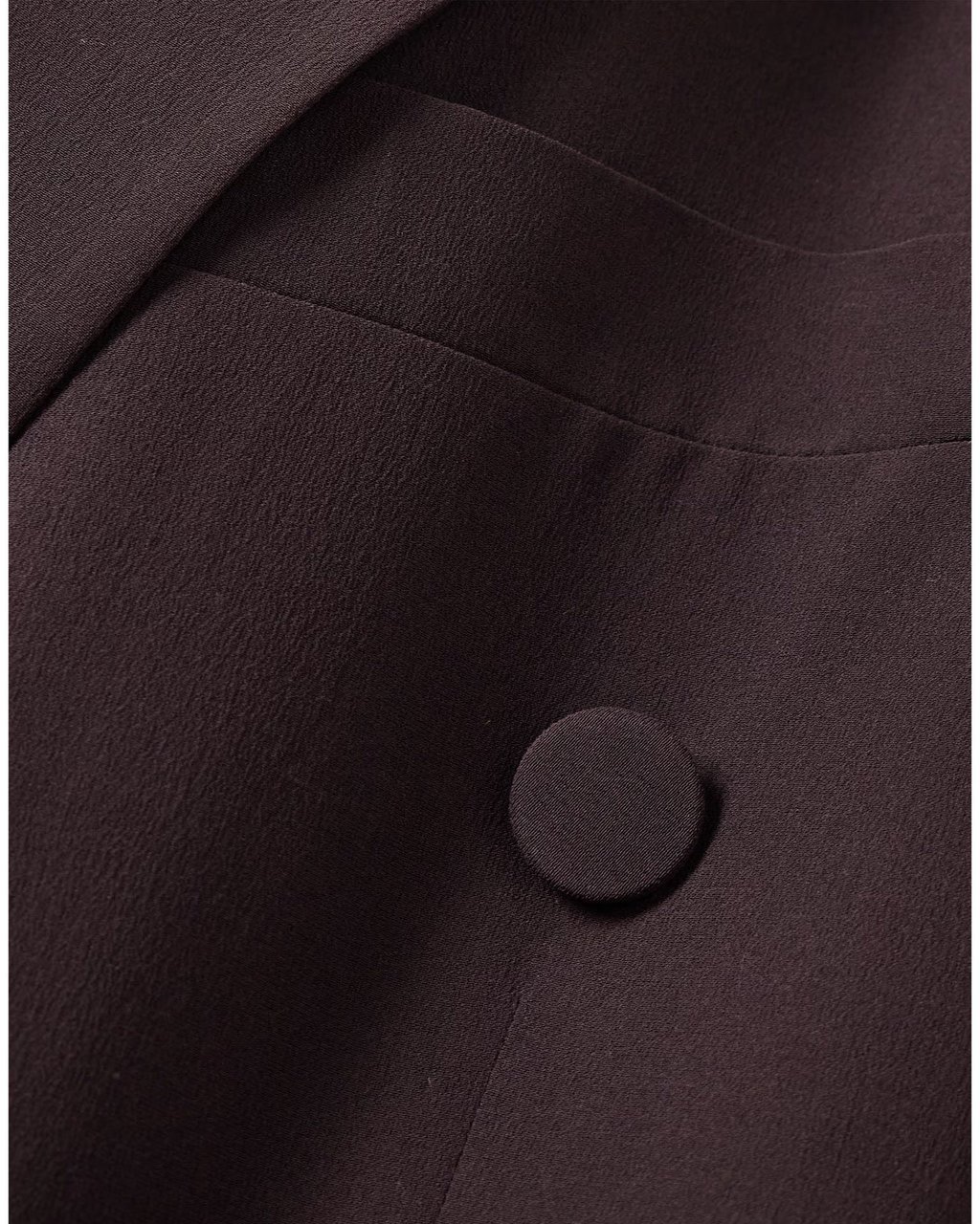 Saint Laurent Double-Breasted Silk-Crepe Blazer Divers