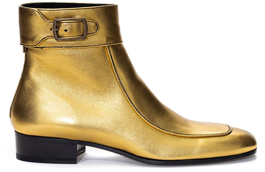 Saint Laurent Saint  Laurent Ankle Boots Gold Divers