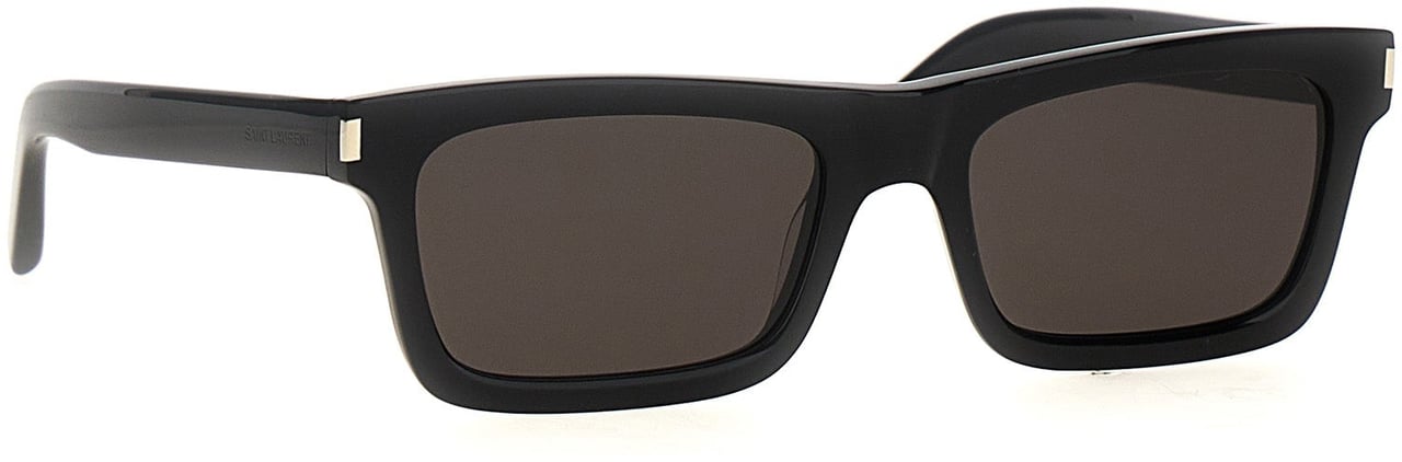 Saint Laurent Black Acetate Sunglasses Zwart