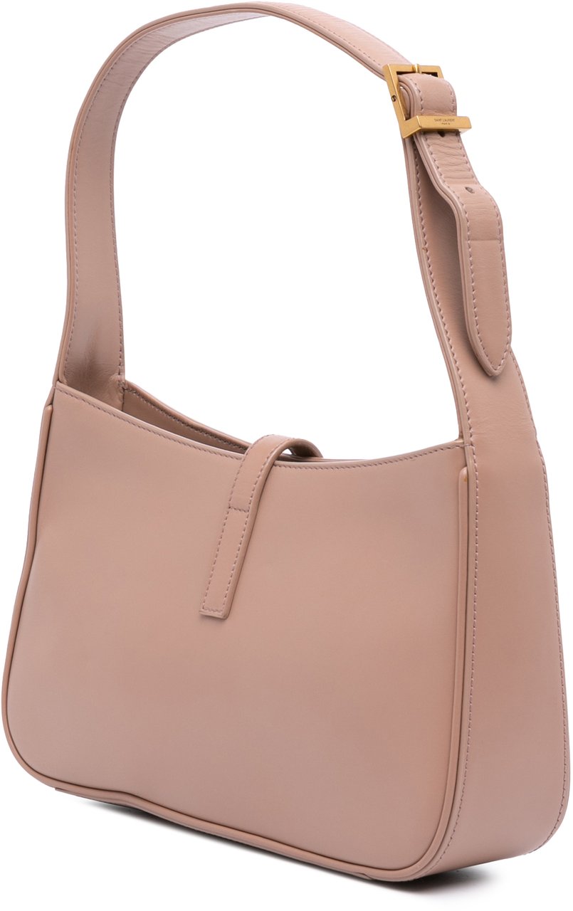 Saint Laurent Smooth Calfskin Le 5 a 7 Shoulder Bag Bruin