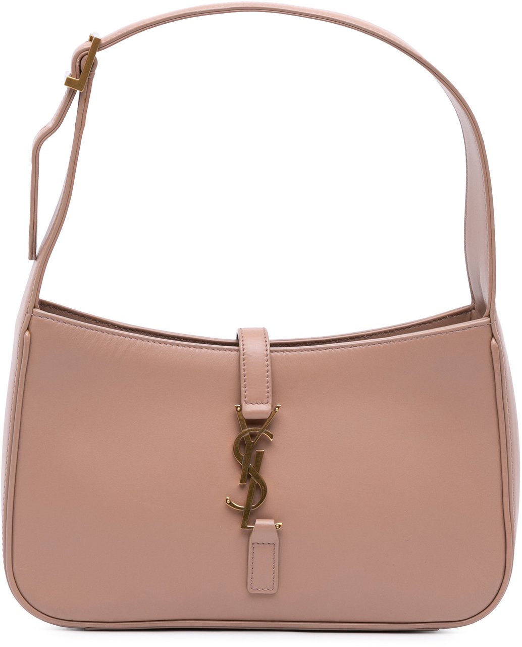 Saint Laurent Smooth Calfskin Le 5 a 7 Shoulder Bag Bruin