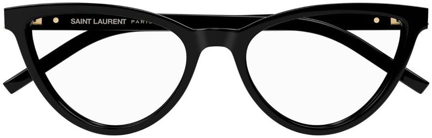 Saint Laurent Sl M138 Linea Monogram Cat-Eye Optical Glasses Wit