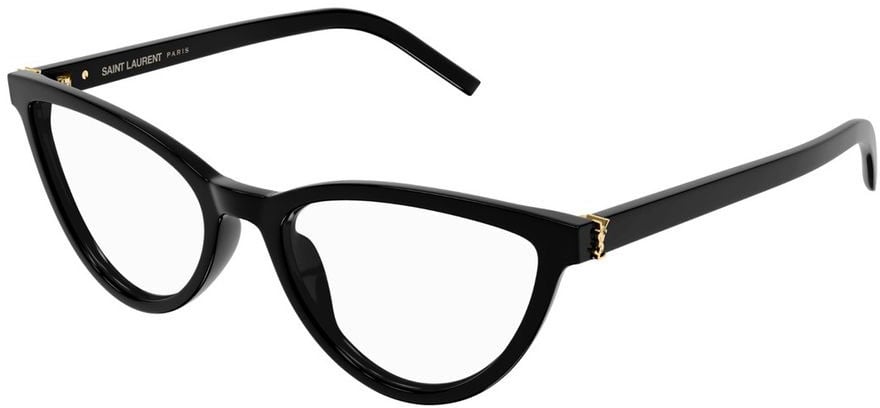 Saint Laurent Sl M138 Linea Monogram Cat-Eye Optical Glasses Wit