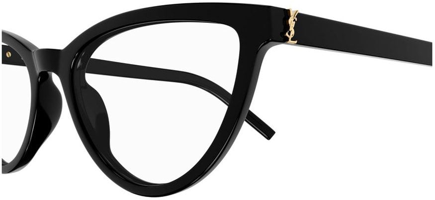 Saint Laurent Sl M138 Linea Monogram Cat-Eye Optical Glasses Wit