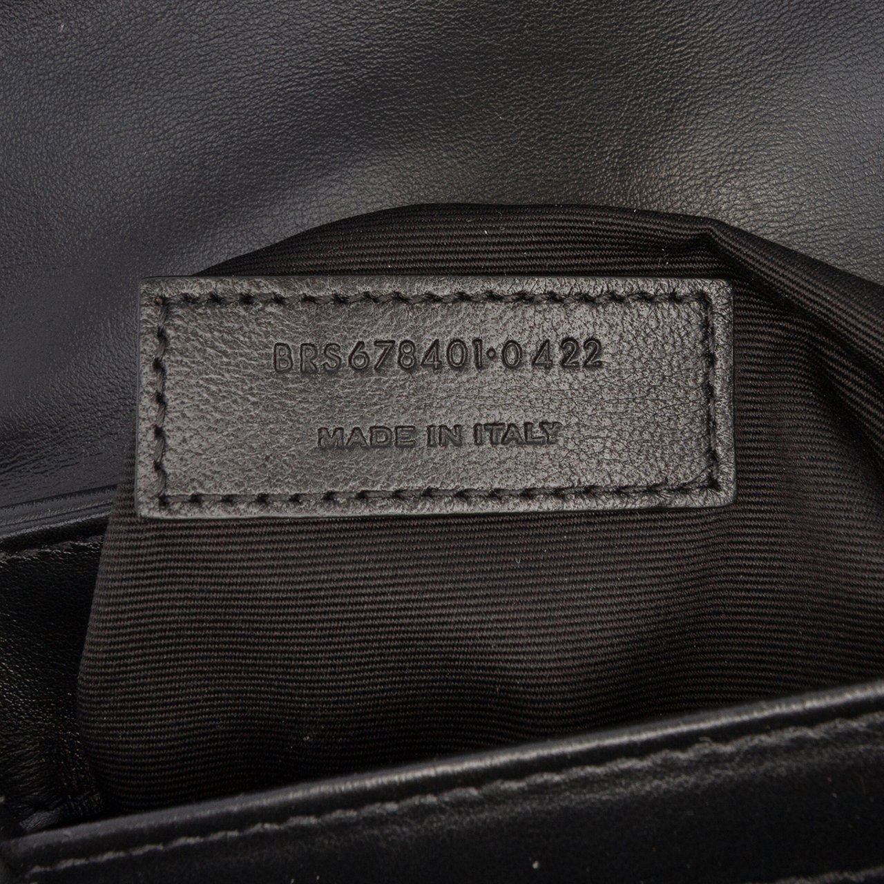 Saint Laurent Toy Leather Monogram LouLou Crossbody Zwart