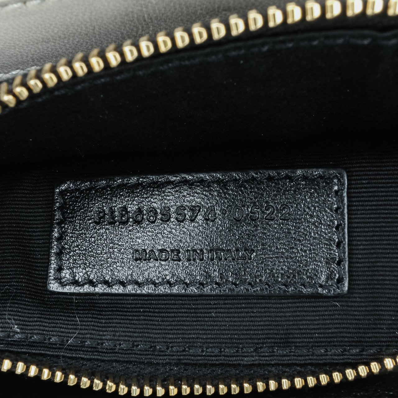 Saint Laurent Mini Quilted Lambskin Monogram Gaby Crossbody Wit