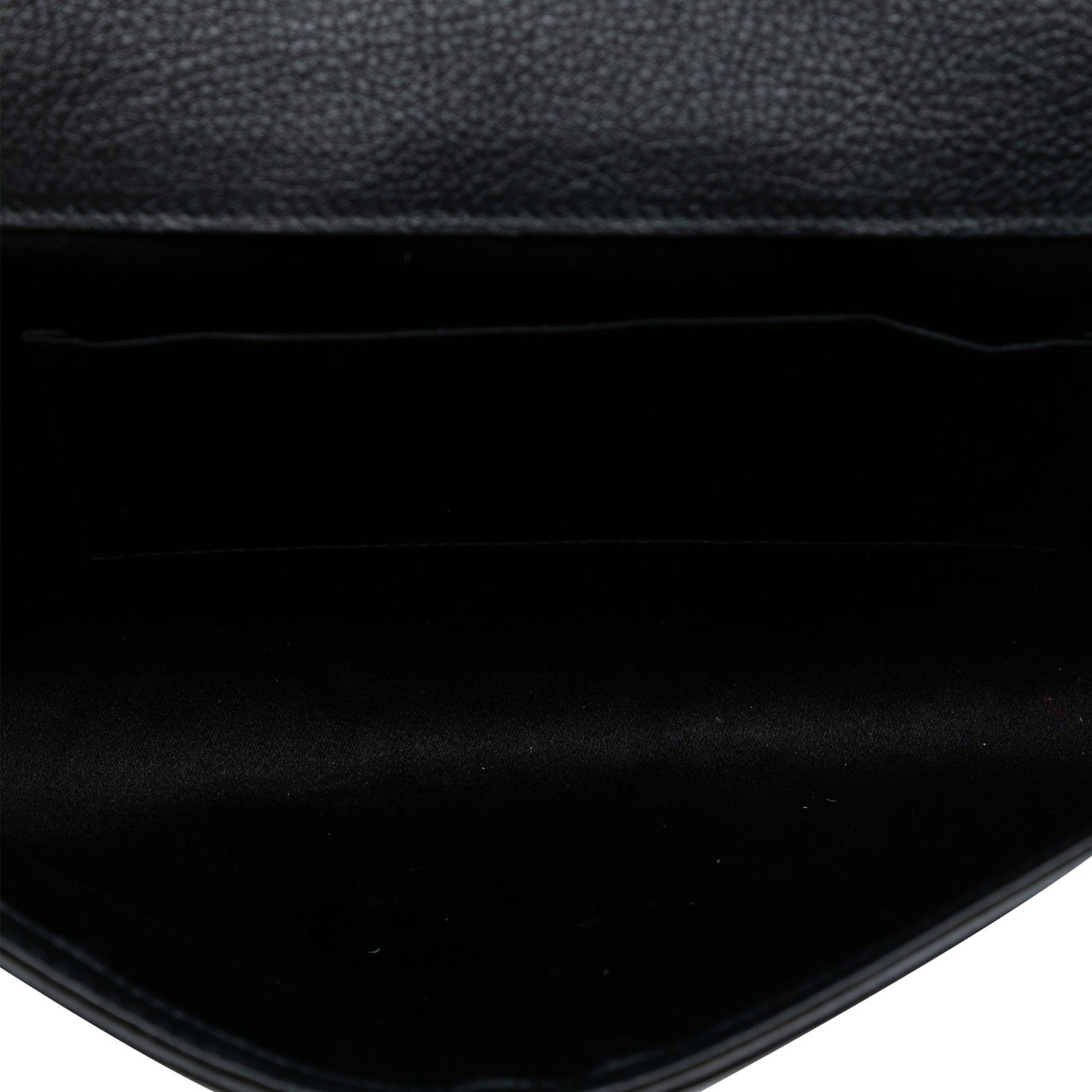 Saint Laurent Pony Hair Leopard Print Chyc Ligne Clutch Wit