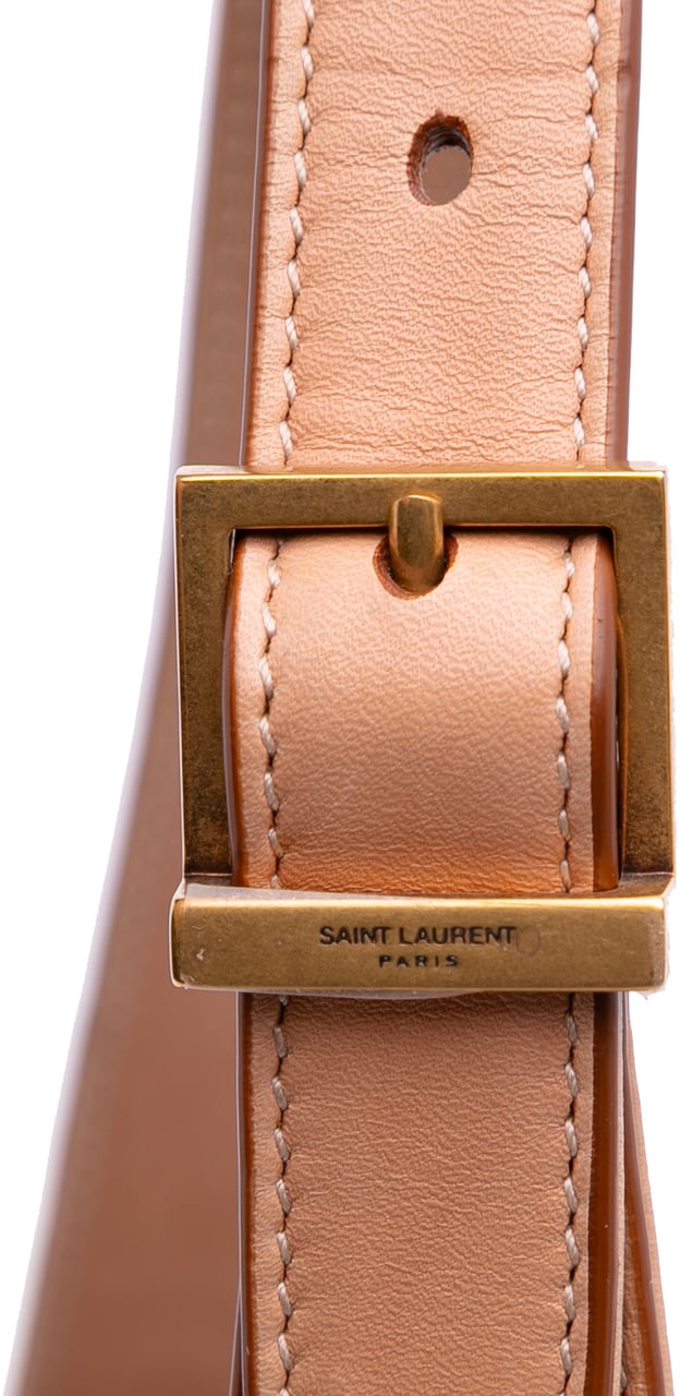 Saint Laurent Smooth Calfskin Le 5 a 7 Shoulder Bag Bruin