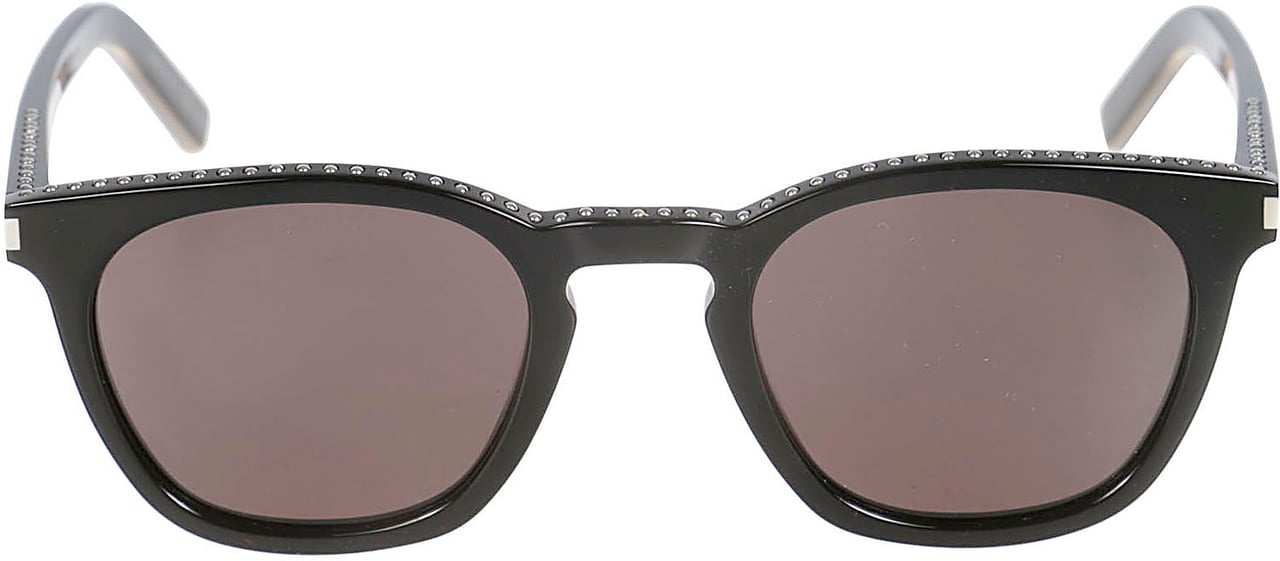 Saint Laurent Rectangular Acetate Sunglasses Roze
