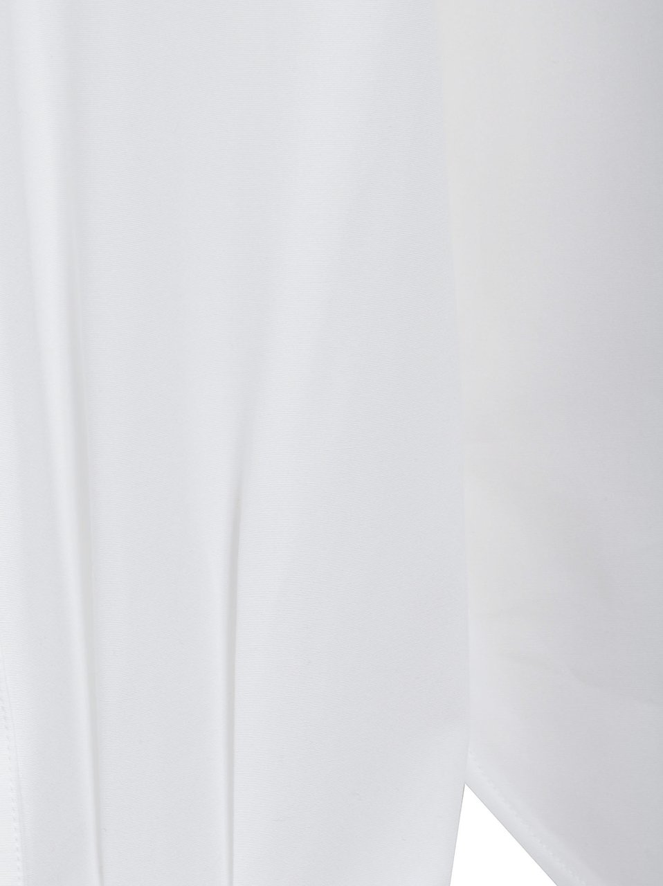 Saint Laurent Button-Down Shirt with Lavallière Collar and Structured Shoulders Wit