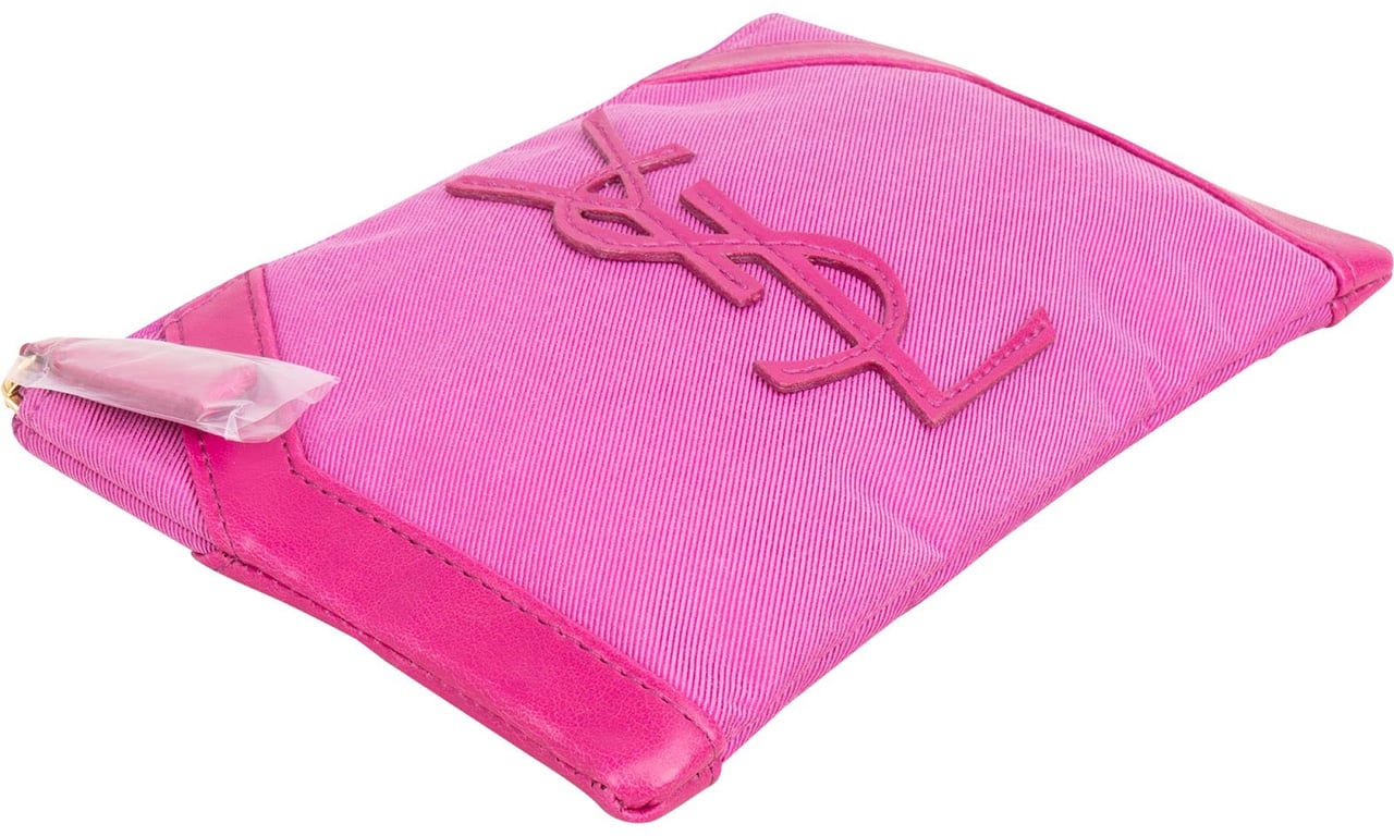Saint Laurent Yves Saint Laurent Cosmetic Pouch Roze
