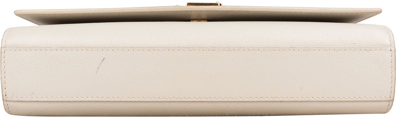 Saint Laurent Grained Leather Sunset Chain Wallet Crossbody Bag Divers