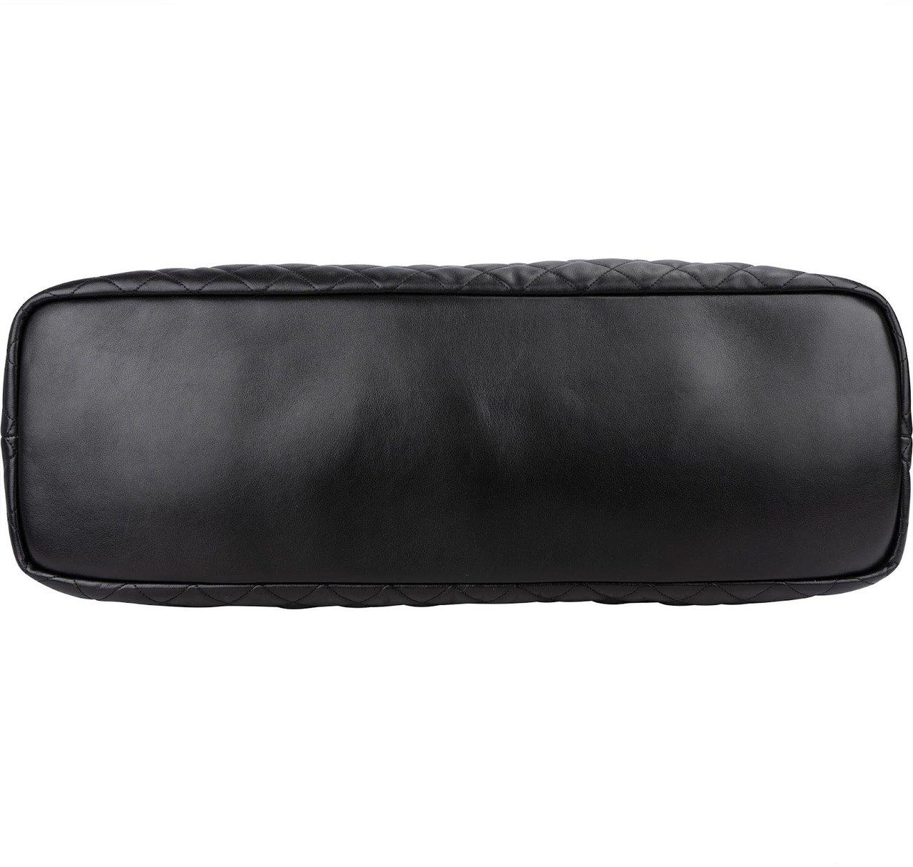 Saint Laurent Quilted Lambskin ES Giant Travel Bag Zwart