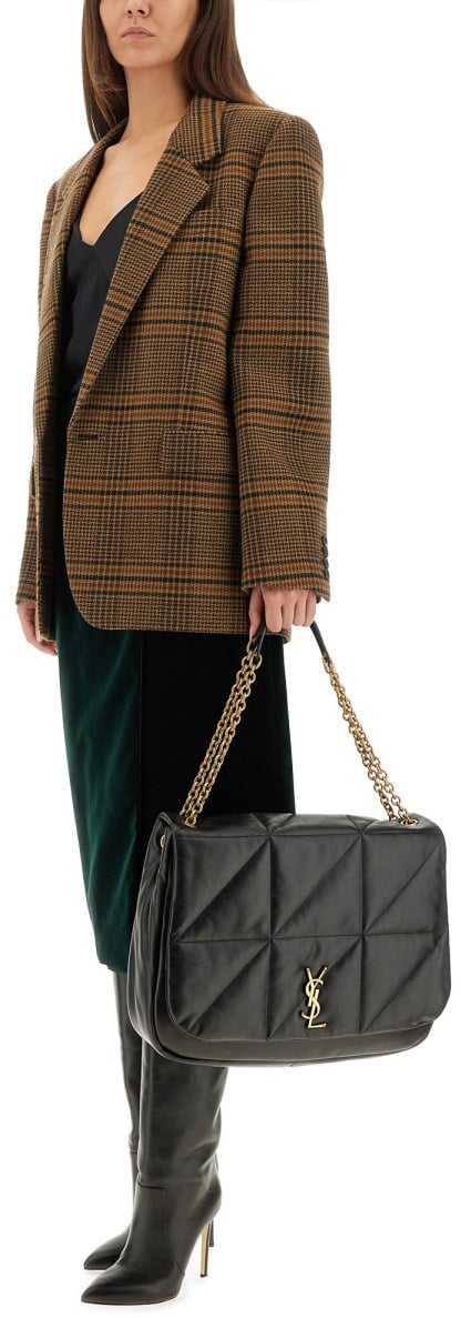 Saint Laurent VELVET CROSSOVER MIDI SKIRT Groen