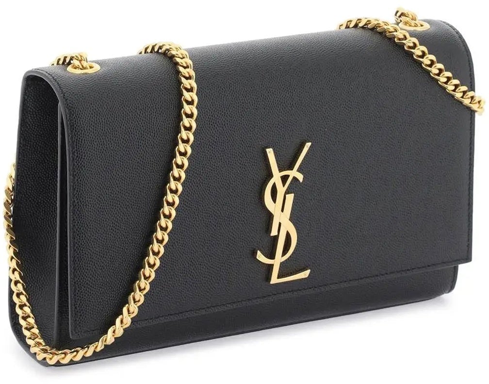 Saint Laurent Saint Laurent Kate Shoulder Bag Zwart