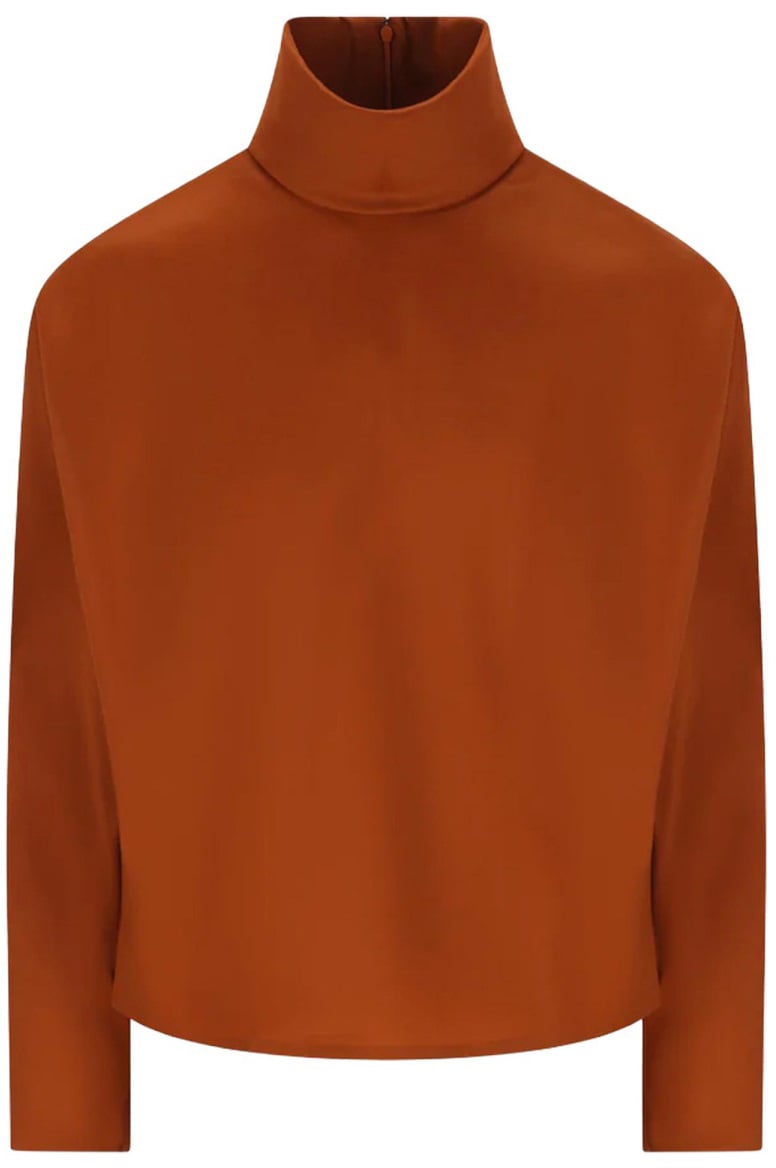 Saint Laurent SILK TOP Rood