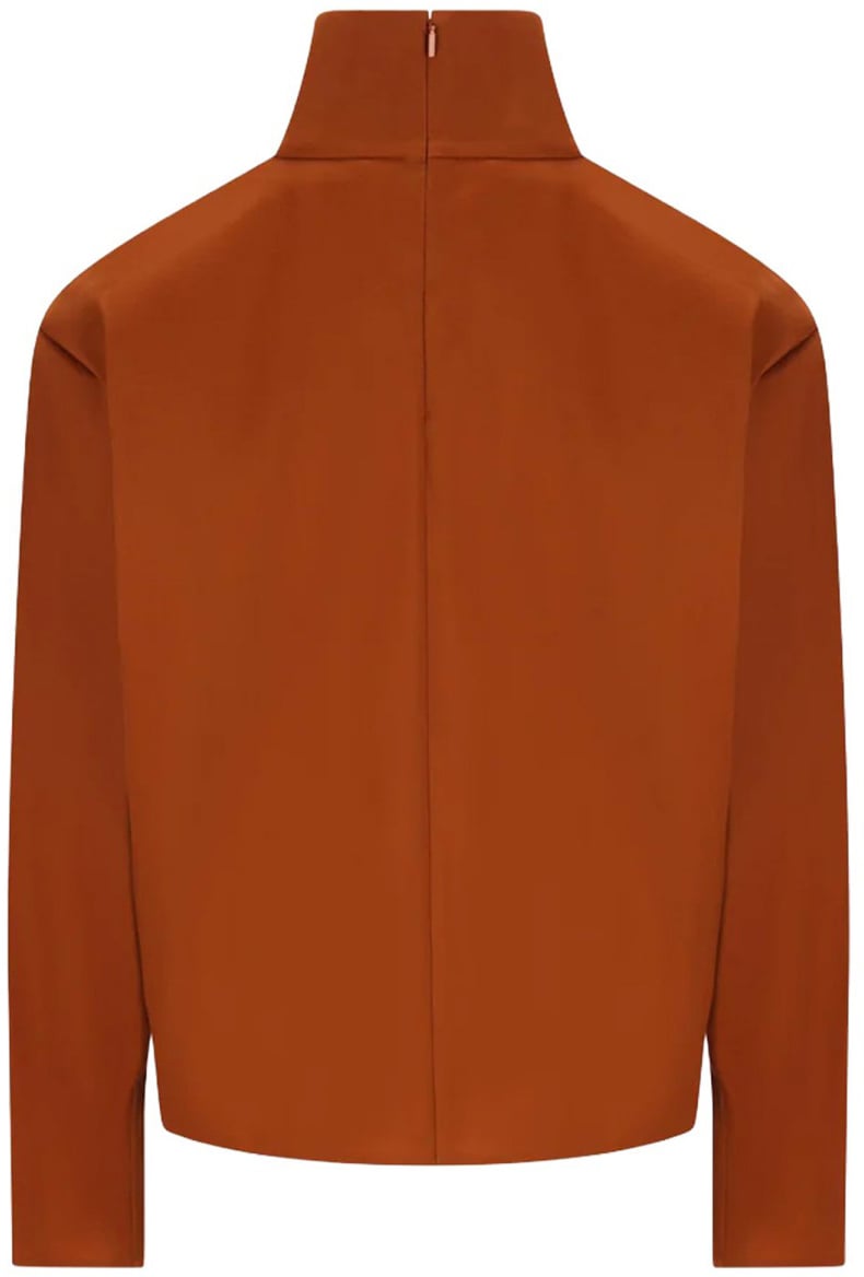 Saint Laurent SILK TOP Rood