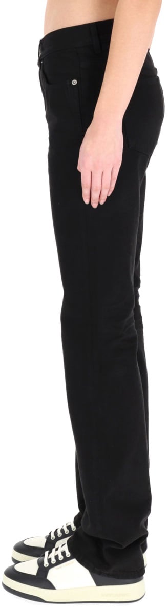Saint Laurent LOW WAIST JEANS "NICO" Zwart